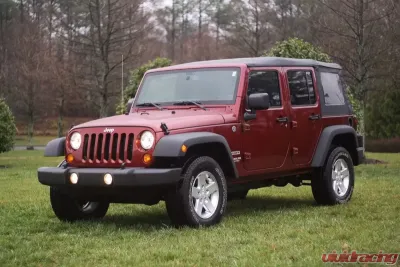 Omix 4-Pc Fender Flare Kit- 07-18 JK - 11609.20