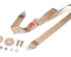 Omix Lap Seat Belt Tan 87-95 Jeep Wrangler YJ