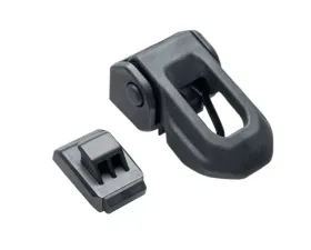 Omix Hood Catch & Bracket Set 18-22 Jeep Wrangler JL 20-22 Jeep Gladiator