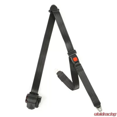 Omix Off Road Seat Belt Black 87-91 Wrangler YJ - 13202.10