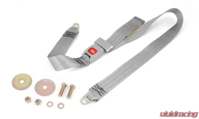Omix Lap Seat Belt Gray 87-95 Jeep Wrangler YJ - 13202.30