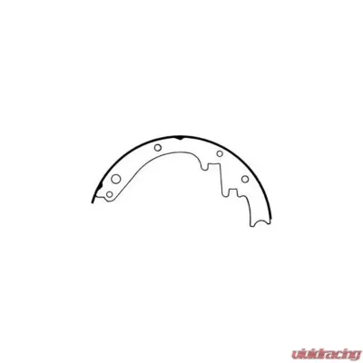 Omix Brake Shoe Set - 16726.04