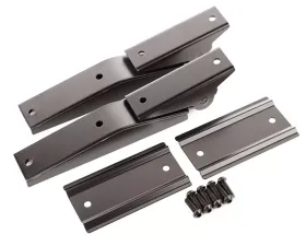 Omix Tailgate Hinge Set Black 97-06 Wrangler TJ