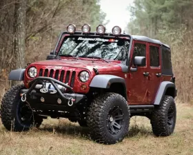 Omix 4-Piece Fender Flare Kit- 07-18 Jeep Wrangler JK