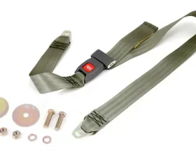 Omix Lap Seat Belt Olive 87-95 Jeep Wrangler YJ
