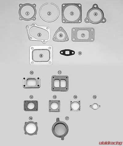 HKS Gasket Set GTII7867sym Comp Outlet Nissan GT-R 2008 - 14999-AK043