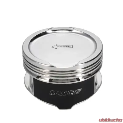 Manley 3.552" -14cc Platinum Series Dish Piston Set of 8 w/ Rings Ford Modular 4.6L | 5.4L - 594500C-8