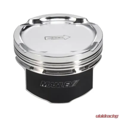 Manley Piston Set, PIST-MITSU 87mm/1.248 CD/DISH - 618020C-4