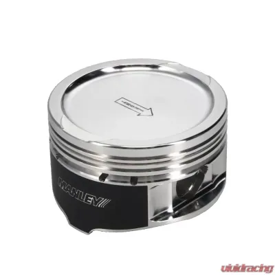 Manley 3.552" -14cc Platinum Series Dish Piston Set of 8 w/ Rings Ford Modular 4.6L | 5.4L - 594500C-8