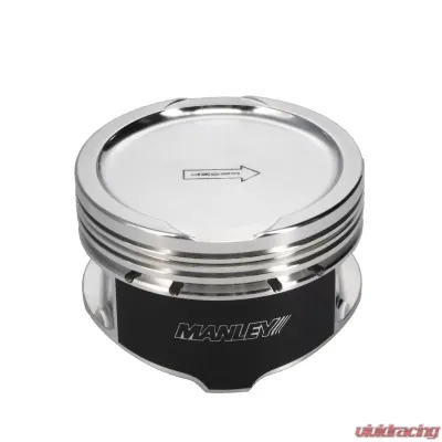 Manley 3.552" -14cc Platinum Series Dish Piston Set of 8 w/ Rings Ford Modular 4.6L | 5.4L - 594500C-8