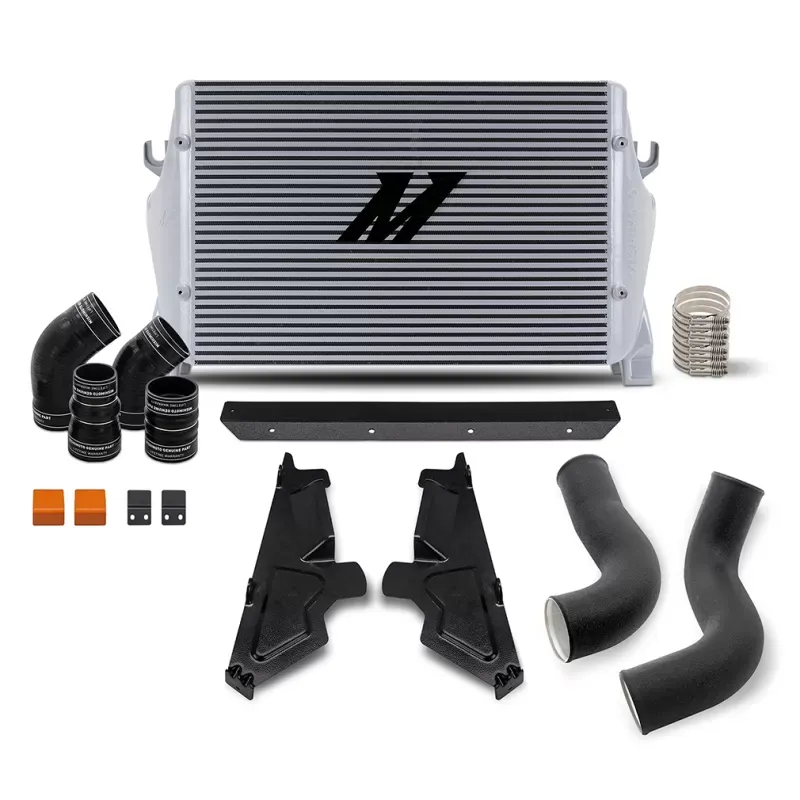 Mishimoto Performance Intercooler Kit, fits Ram 6.7L Cummins 2019+ - MMINT-RAM-19KSLWBK