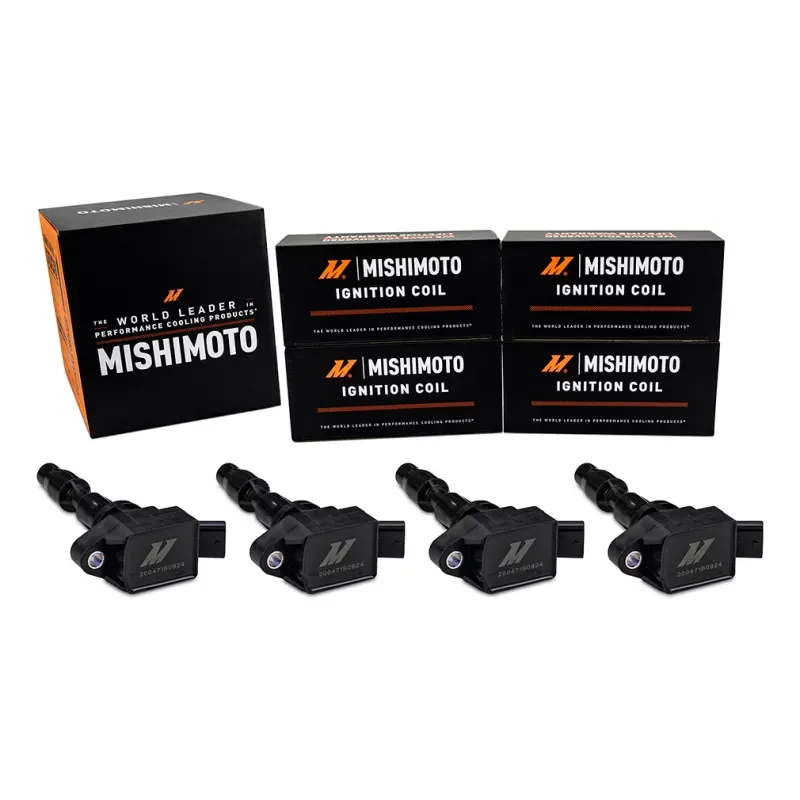 Mishimoto Ignition Coil, 4-Pack, fits Hyundai Veloster 2.0T 2019-2020 - MMIG-VLSTR-19T04