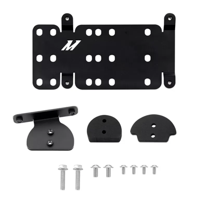 Mishimoto License Plate Relocation Kit, Fits Chevrolet Silverado 1500 2019-2021 - MMLP-T1-19