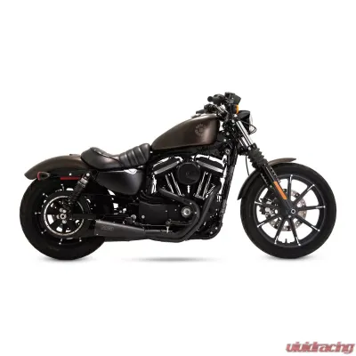 Vance & Hines Stainless 2-into-1 Upsweep PCX Full System Exhaust Black Harley Davidson Sportster 2014-2022 - 47328