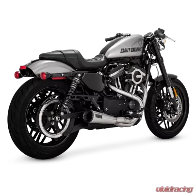 Vance & Hines Stainless 2-into-1 Upsweep PCX Full System Exhaust Brushed Harley Davidson Sportster 2014-2022 - 27327