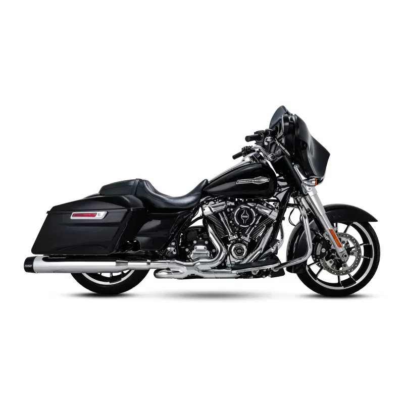 Vance & Hines Blackbird 450 Slip-ons - Chrome Harley Davidson CVO | Touring 2017-2024 - 16792