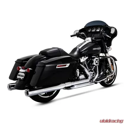 Vance & Hines Dresser Duals Header Pipes PCX Exhaust Chrome Harley Davidson Touring Models 2017-2023 - 17351