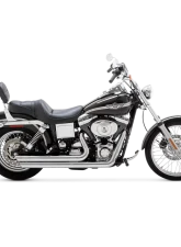 Vance & Hines Bigshots Staggered PCX Full System Exhaust Chrome Harley Davidson Softail 1986-2017                                     - 17339 - Image 2