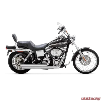 Vance & Hines Bigshots Staggered PCX Full System Exhaust Chrome Harley Davidson Softail 1986-2017 - 17339