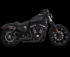 Vance & Hines Mini Grenades Black PCX Full System Exhaust Harley Davidson Sportster 2014-2022
