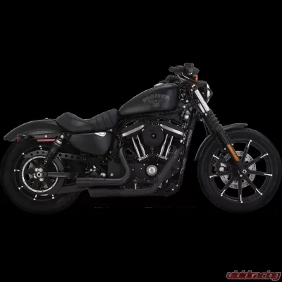 Vance & Hines Mini Grenades Black PCX Full System Exhaust Harley Davidson Sportster 2014-2022 - 46374