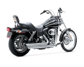 Vance & Hines Big Shots Staggered PCX Full System Exhaust Chrome Harley Davidson Softail Heritage | Street Bob 2018-2023