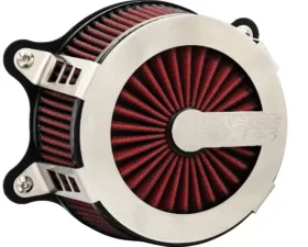 Vance & Hines VO2 Cage Fighter Air Intake Brushed Harley Davidson Touring | Tri Glide | Softail 2017-2023