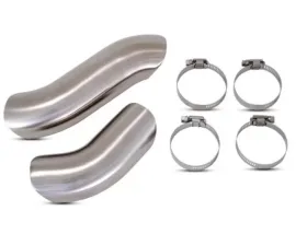 Vance & Hines Hi-Output RR Heat Shield Kit Brushed