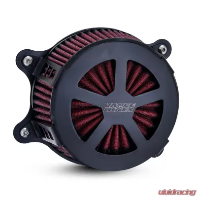 Vance & Hines VO2 Radiant V Intake Black Harley Davidson Touring | Tri Glide | Softail 2017-2023 - 41462