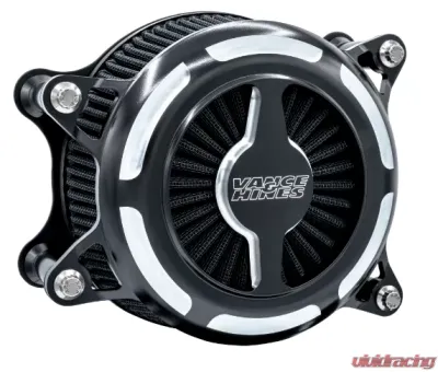 Vance & Hines VO2 Blade Black Contrast Harley Davidson Touring | Softail | Dyna 1999-2017 - 40391