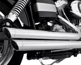 Vance & Hines Bigshots Staggered PCX Full System Exhaust Chrome Harley Davidson Dyna 2006-2017