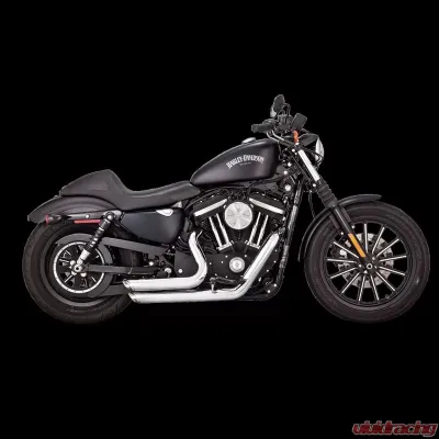 Vance & Hines Shortshots Staggered PCX Full System Exhaust Chrome Harley Davidson Sportster 2014-2022 - 17329