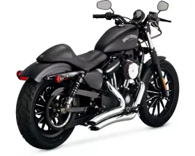 Vance & Hines Big Radius 2 Into 2 Chrome PCX Full System Exhaust Harley Davidson Sportster 2014-2022