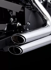 Vance & Hines Shortshots Staggered PCX Full System Exhaust Chrome Harley Davidson Softail 2012-2017                                     - 17325 - Image 2