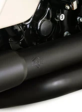 Vance & Hines Dresser Duals Header Pipes PCX Exhaust Black Harley Davidson Touring Models 2017-2023                                     - 47351 - Image 2