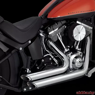 Vance & Hines Shortshots Staggered PCX Full System Exhaust Chrome Harley Davidson Softail 2012-2017 - 17325