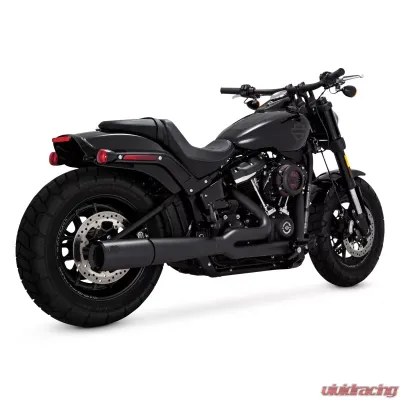 Vance & Hines Pro Pipe Black PCX Full System Exhaust Harley Davidson Softail Heritage | Street Bob 2018-2023 - 47387