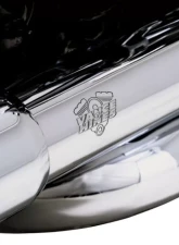 Vance & Hines Dresser Duals Header Pipes PCX Exhaust Chrome Harley Davidson Touring Models 2017-2023                                     - 17351 - Image 2