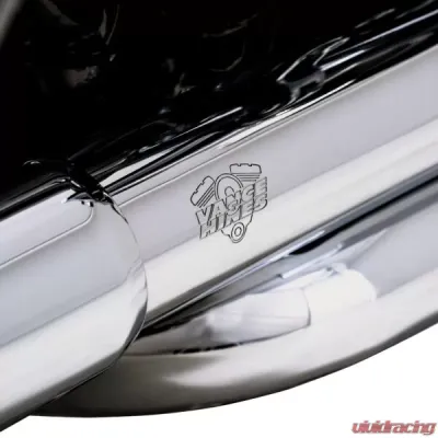 Vance & Hines Dresser Duals Header Pipes PCX Exhaust Chrome Harley Davidson Touring Models 2017-2023 - 17351
