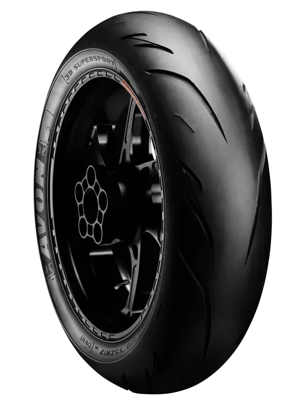 Avon 3D Supersport Rear Tire - 180/55ZR17 73W TL 1DK - 640629