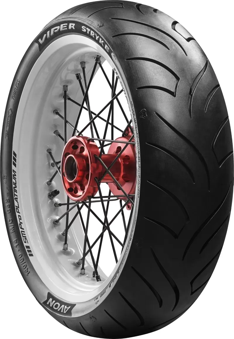Avon Viper Stryke AM63 Rear Tire - 140/70-12 65P TL - 638279