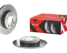 Brembo Premium UV Coated Front Xtra Cross Drilled Brake Rotor
