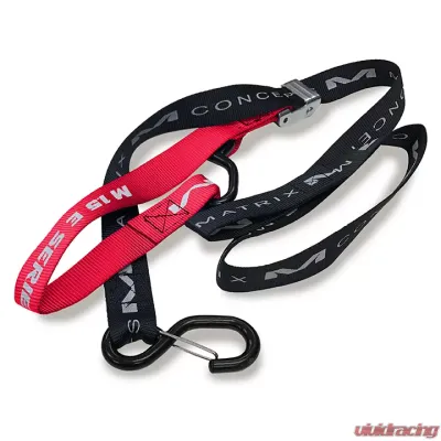 Matrix Concepts E Series 1.5 Inch Tie Down Set - Red - E1-302