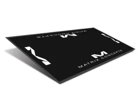 Matrix Concepts M20 Carpeted 2 Foot X 4 Foot Mat - Black/White