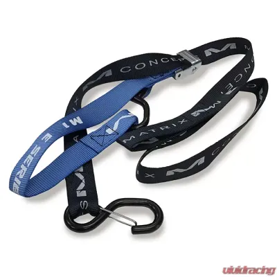 Matrix Concepts E Series 1 Inch Tie Down Set - Blue - E1-103