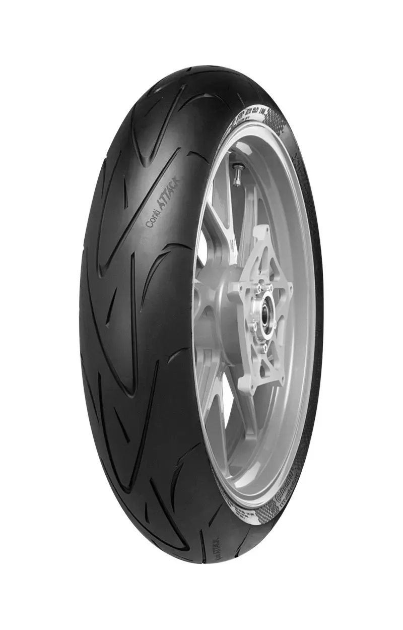 Continental ContiSportAttack - 120/70 ZR 17 M/C (58W) TL Front - 02443990000