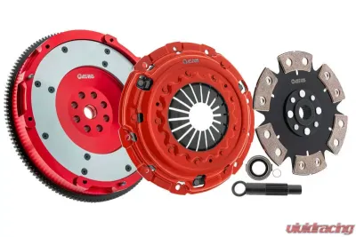Action Clutch 2022 Honda Civic Si 1.5L (L15B7) Turbo Stage 6 Clutch Kit (2MD) w/Aluminum Flywheel - ACR-3424-AL