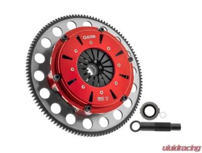 Action Clutch 92-01 Honda Civic 1.5L/1.6L (D15/D16) 7.25in Twin Disc Race Clutch w/Chromoly Flywheel - ACR-2221