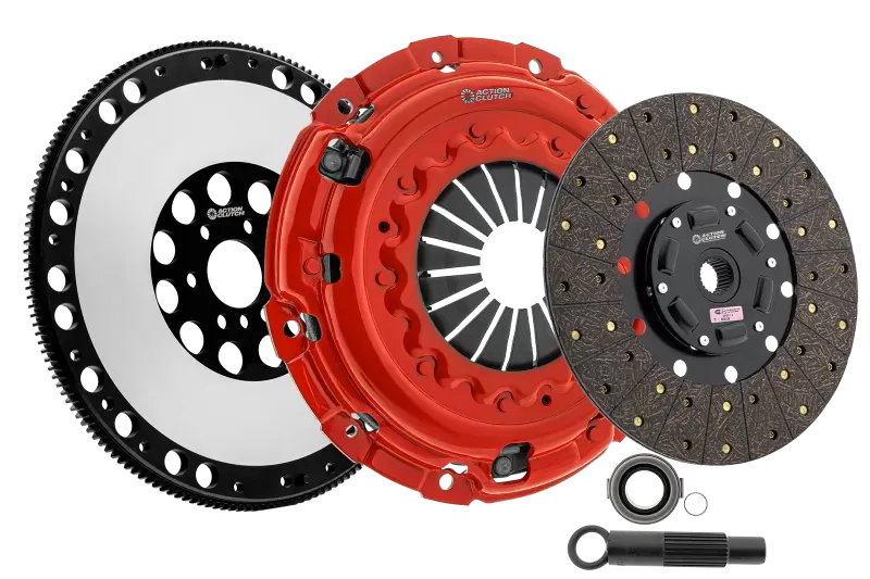 Action Clutch 99-00 BMW 323i 2.5L (4-Door) RWD Stage 1 Clutch Kit (1OS) w/Lightened Flywheel - ACR-3470