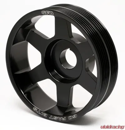 Go Fast Bits GFB Non-Underdrive Crank Pulley for Subaru WRX 02-10, Lightweight Design - 2009